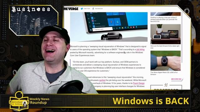 Windows is BACK | Weekly News Roundup смотреть онлайн