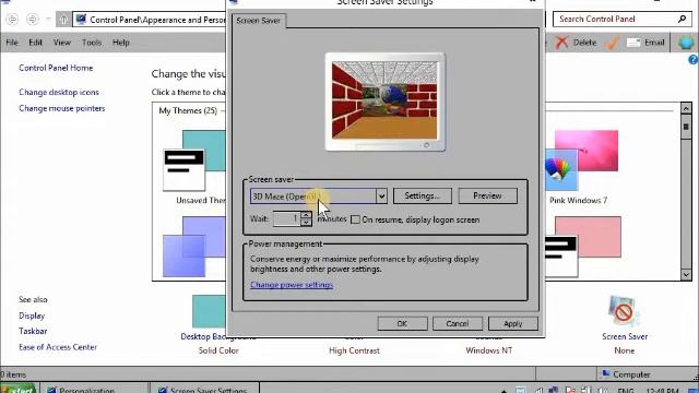 Windows 95 And NT4 Screensavers Running On Windows 8. смотреть онлайн