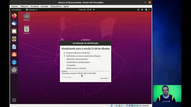 Atualização do Linux Ubuntu 20.04 LTS para Linux Ubuntu 21.04 - Parte 3/4 смотреть онлайн
