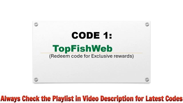 🔥 Top Fish Ocean Game Redeem Codes | Top Fish Ocean Game Codes | Top Fish Ocean Game Gift Codes смотреть онлайн