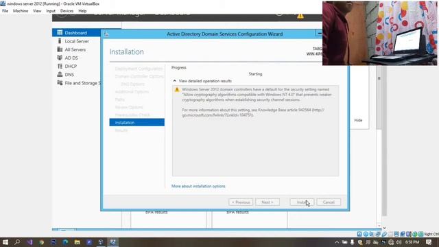 ADDS CONFIGURATION | WINDOWS SERVER 2012 смотреть онлайн