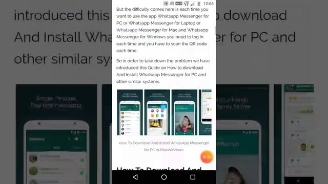 WhatsApp Messenger for PC,Laptop / Windows 7/8/10 / Mac / Computer – смотреть онлайн