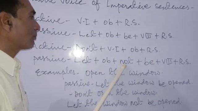 Passive voice of Imperative sentence смотреть онлайн