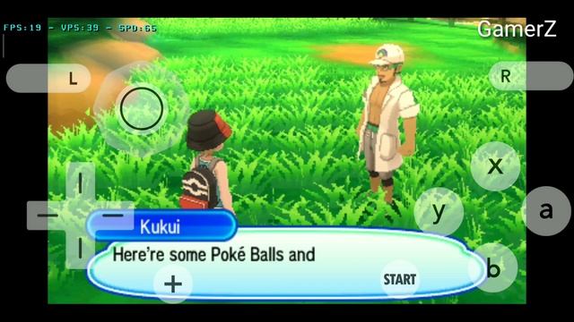 Citra MMJ 3ds Android - Pokemon Ultra Sun Gameplay 3 смотреть онлайн