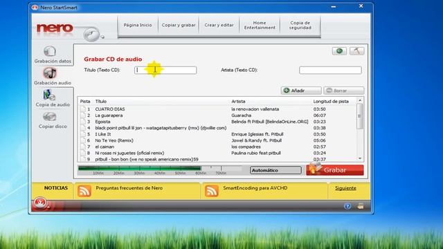 como grabar un cd de musica en nero 8 смотреть онлайн