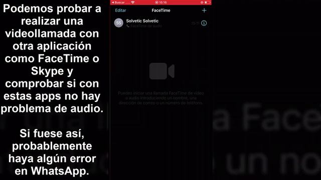 📞❌ VIDEOLLAMADA de WHATSAPP NO me ESCUCHAN iPhone смотреть онлайн