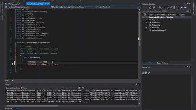 [C# WPF Tutorial] How to Make a Functional Custom Window Chrome - EASIEST METHOD! смотреть онлайн