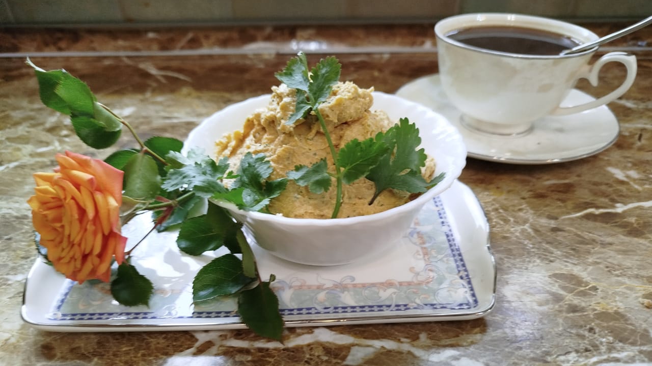 Домашний паштет из форели. Самый быстрый и вкусный завтрак!