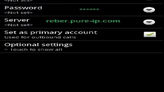 Config ReberWorld SIP in HTC EVO 3D смотреть онлайн