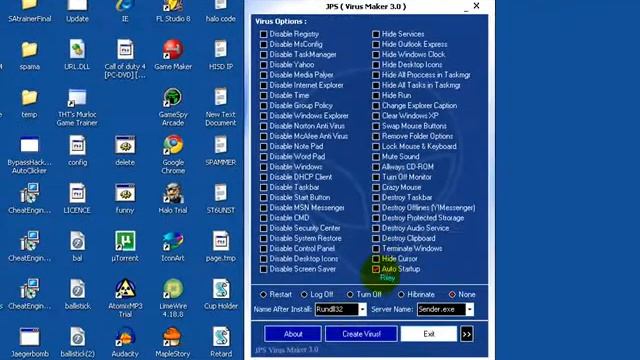 XxPRHackerXx's Virus maker 3.0 смотреть онлайн