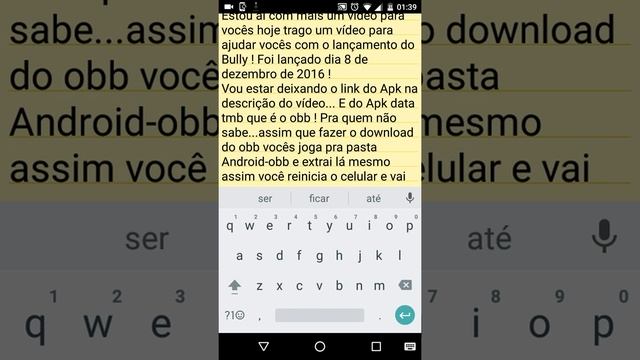 Bully Apk+Data+Obb PtBr (Link na descrição) смотреть онлайн