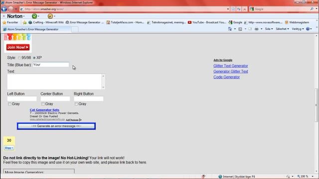 How to make your own error message смотреть онлайн