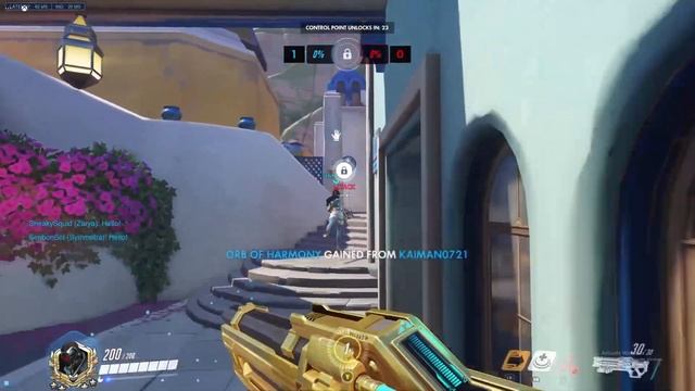 Overwatch Comp Match #4 Gameplay - Stream From Xbox One X To IMac Bootcamp Xbox App