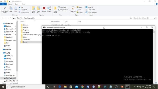 Folder Hide Kaise kare in Windows 10/8/7 | Hindi Tutorial смотреть онлайн