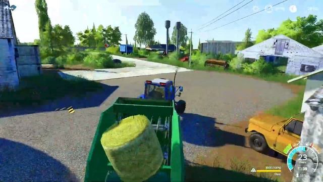 Farming Simulator 2019. Варваровка. Культивация; работа на ферме. #10 смотреть онлайн