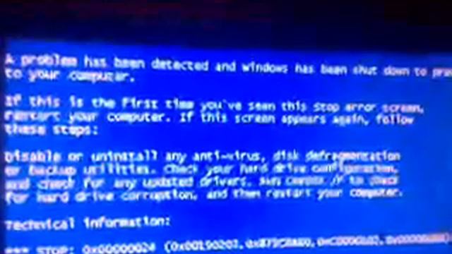Blue screen at startup cant fix please help!! смотреть онлайн