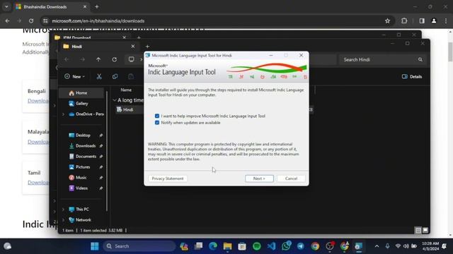 Best Tips To Type in Hindi Windows 10 and Windows 11🖥️🔥✅ #pc #laptop #hindi смотреть онлайн