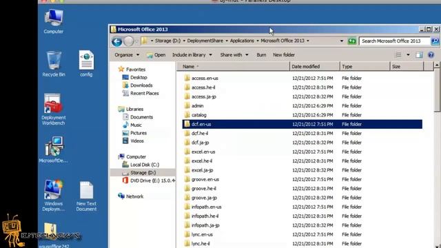 MDT 2012: Deploying Windows 8 | Office 2013 | Language Packs 2013 смотреть онлайн