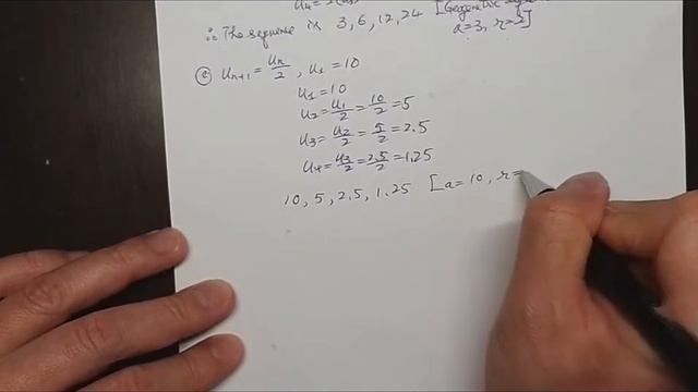 A-Level Math Chap3 Section7 (Generate Sequence) смотреть онлайн
