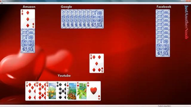 Windows Hearts - Game #18 "18-0?" - 1. Round смотреть онлайн