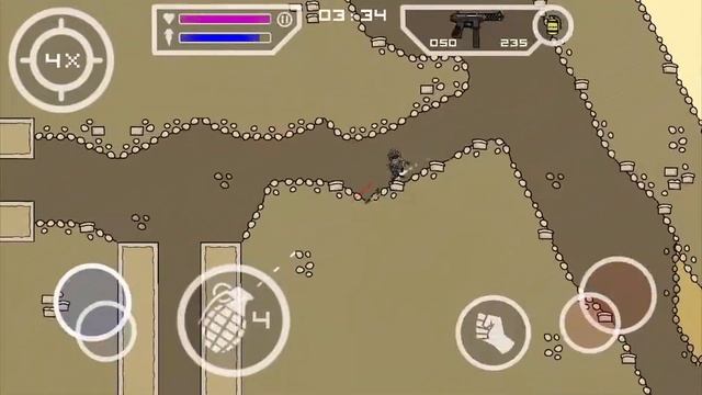 noob playing updated Mini militia part#2 | IOS смотреть онлайн