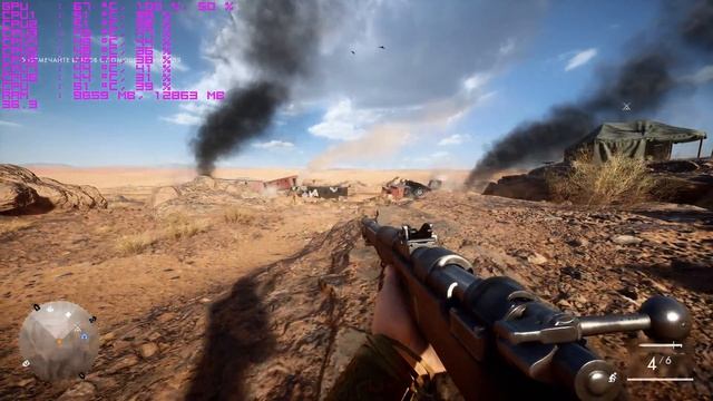 Battlefield 1 ULTRA Settings ASUS GTX 1060 i7 6700 смотреть онлайн
