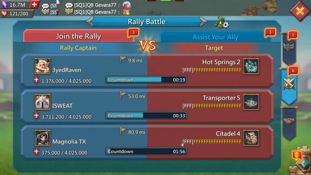 Dragon Arena vs FFF - Lords Mobile смотреть онлайн