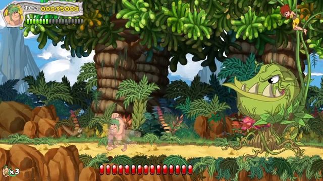 New Joe & Mac: Caveman Ninja Level 2 смотреть онлайн