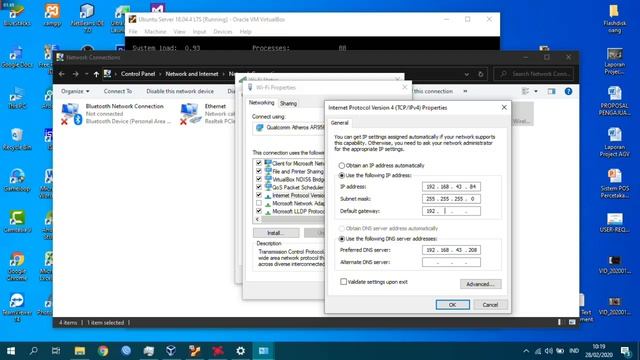 Mudah !! konfigurasi DNS Client di Windows 10 смотреть онлайн