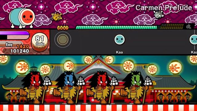 Taiko no Tatsujin | Carmen Prelude 3★ EASY | FC смотреть онлайн