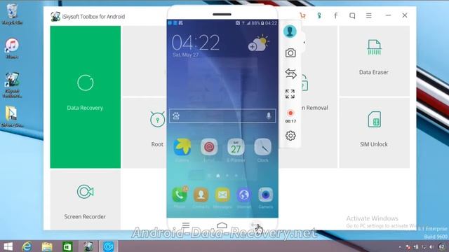 Video Recorder for Android - iSkysoft Toolbox Android Screen Recorder смотреть онлайн