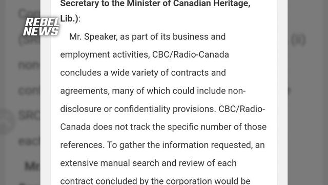 CBC refuses to tell Parliament how many gag orders it has смотреть онлайн