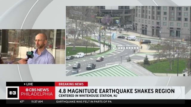 4.8 earthquakes are possible but uncommon - no major damage expected: Temple University professor смотреть онлайн