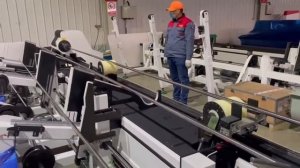 ✅ Автоподача круглой трубы на cтанке лазерной резки труб JQLaser серии MN