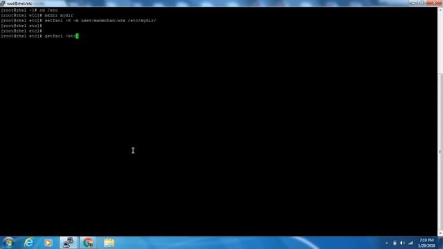 Linux Access control List смотреть онлайн