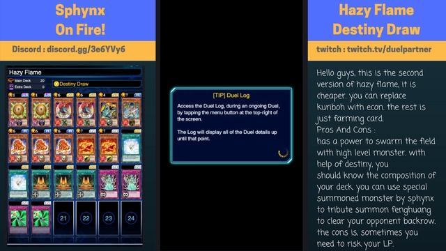 [Duel Links] Sphynx On Fire! Destiny Draw Sphynx Deck смотреть онлайн