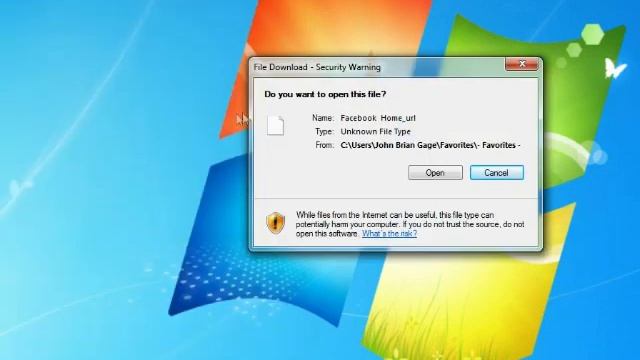How Do I Remove " File Download - Security Warning " From My PC? смотреть онлайн
