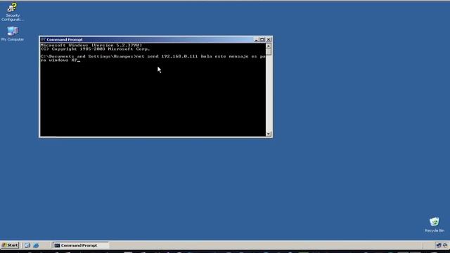 Alerta y envio de mensajes con Windows 2003 server смотреть онлайн