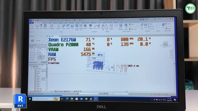 Test sức mạnh đồ hoạ Dell Precision 7530 với Xeon E-2176M Quadro P2000: NGON ĐẤY! смотреть онлайн