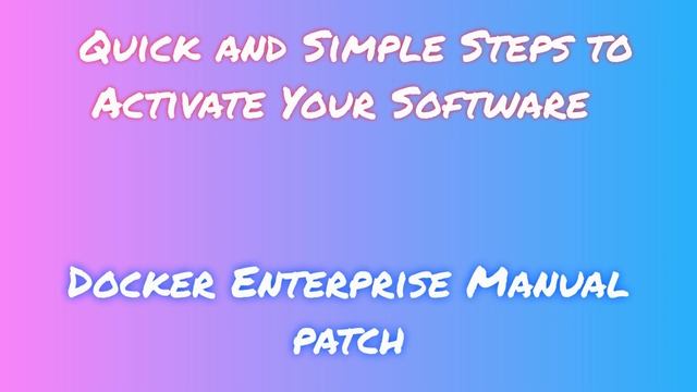 Quick Setup: Installing Docker Enterprise on Windows 11 смотреть онлайн
