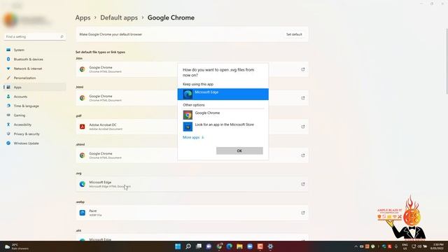 How to Change your Default Browser using Windows 11 смотреть онлайн