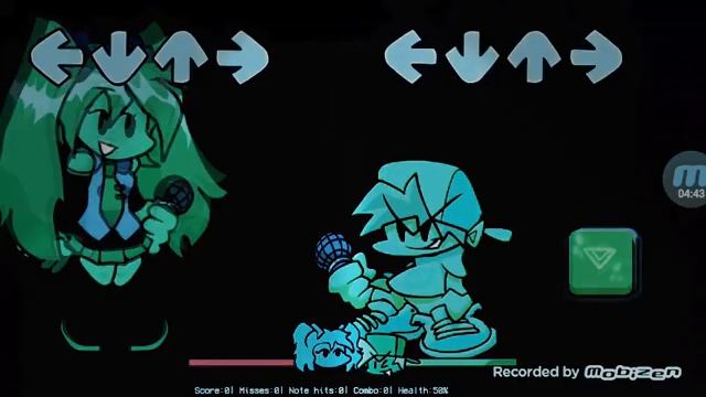 vs hatsume miku Friday night funkin kade engine android batalha de cores смотреть онлайн