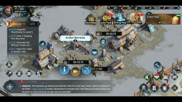 Viking Rise Gameplay - Chapter 11 ( ANDROID, IOS ) смотреть онлайн