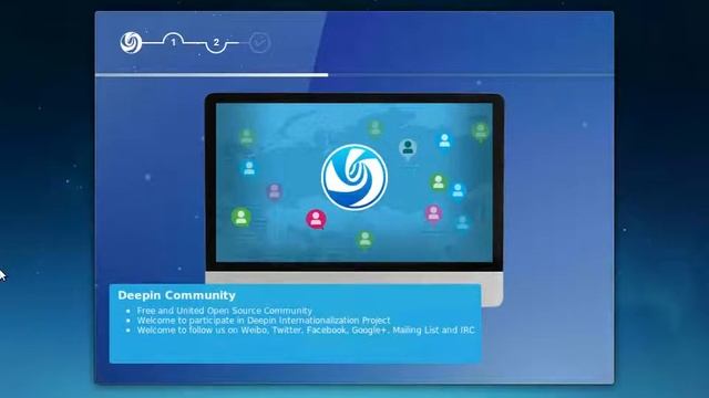 Linux Deepin 2014.2 - Installation смотреть онлайн