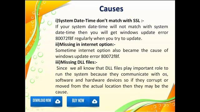 Manually fix windows update error 80072f8f смотреть онлайн