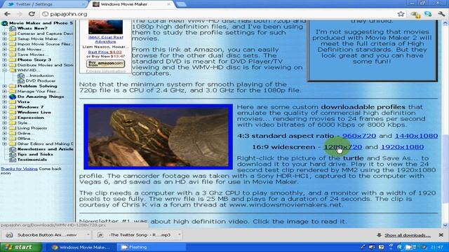 Windows Movie Maker | HD for Youtube | Tutorial 4 смотреть онлайн
