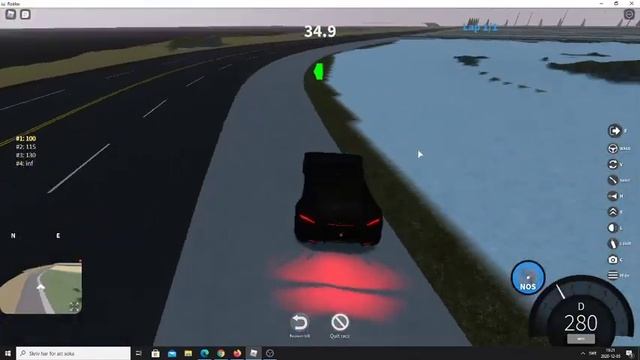 Vehicle Simulator - Around the World (Tesla Roadster 66.3s) смотреть онлайн