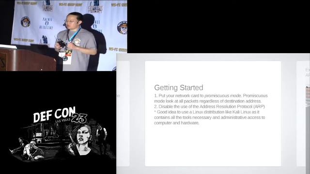 DEF CON 23 - Packet Capture Village - Ming Chow - Tools and Techniques Used at the Wall of Sheep смотреть онлайн