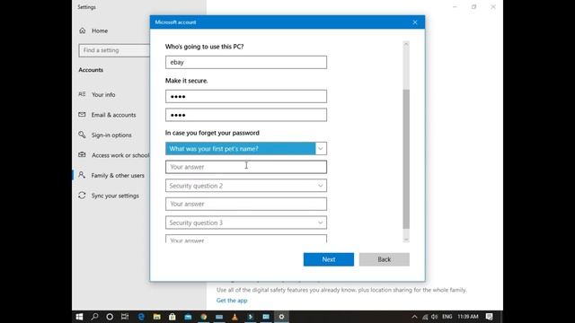 How to Create a New User Account windows 10 -2020 ☑️ смотреть онлайн
