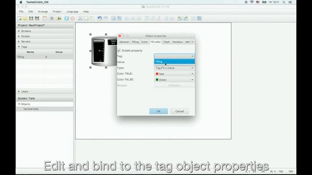 TeslaSCADA QuickStart. How to create simple project in TeslaSCADA. смотреть онлайн